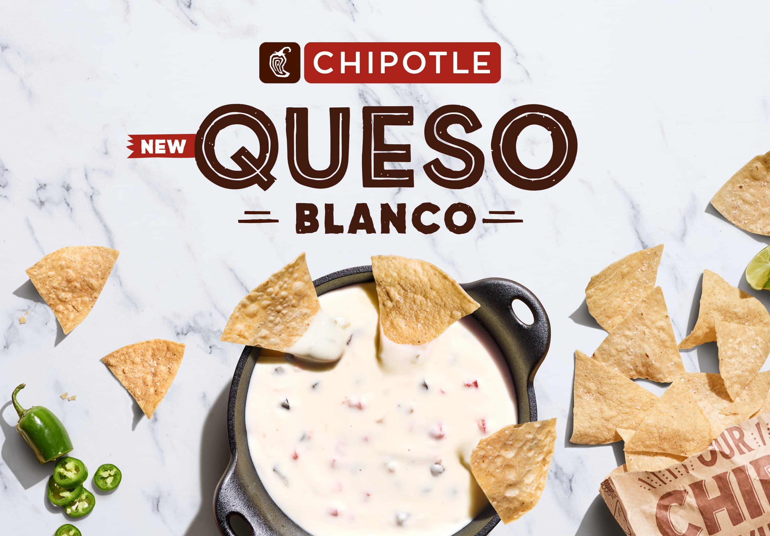 Chipotle Free Queso with Any Entree Purchase