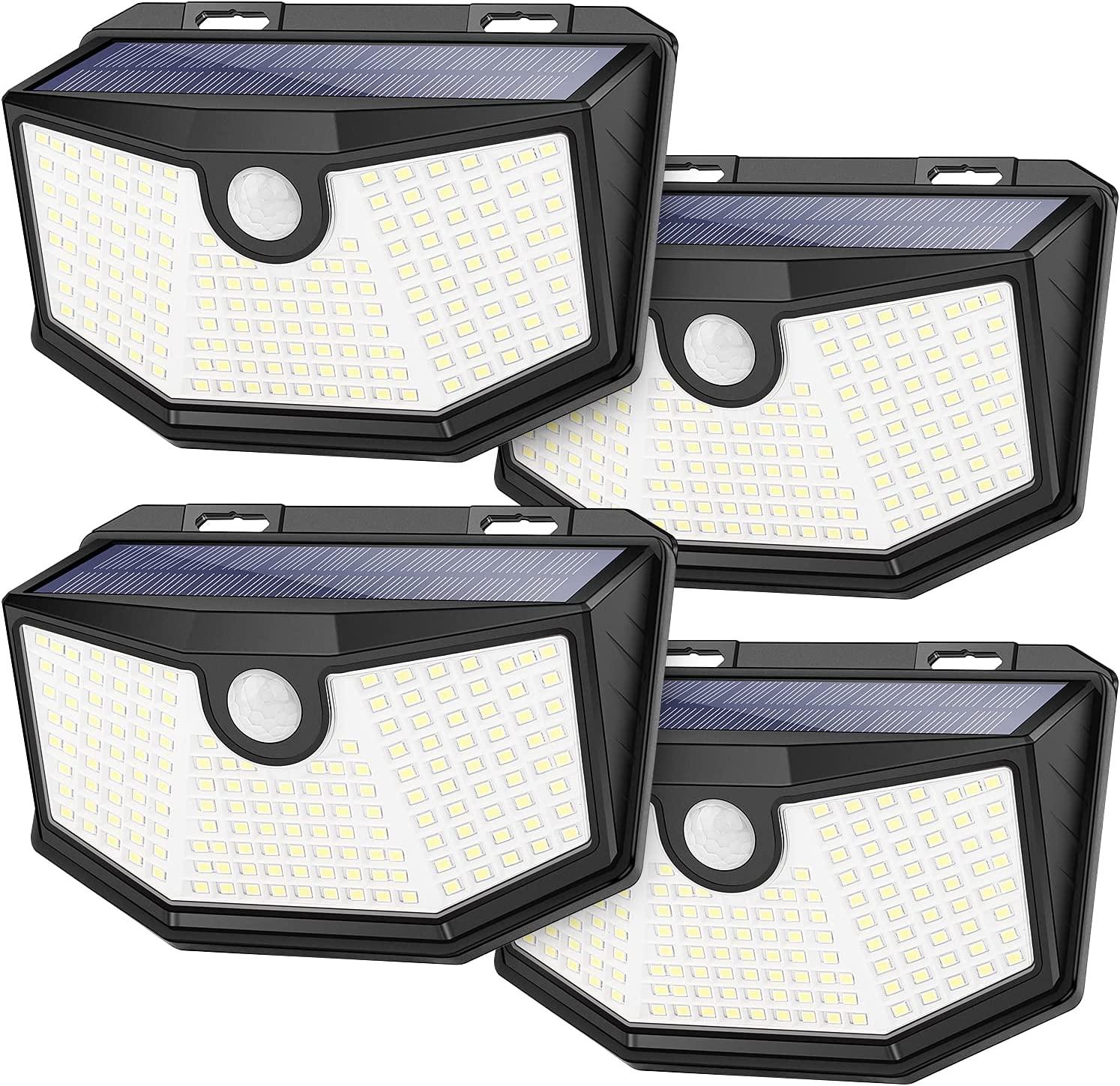 Bosceos 160-LED Solar Motion Sensor Lights for $20.29 Shipped