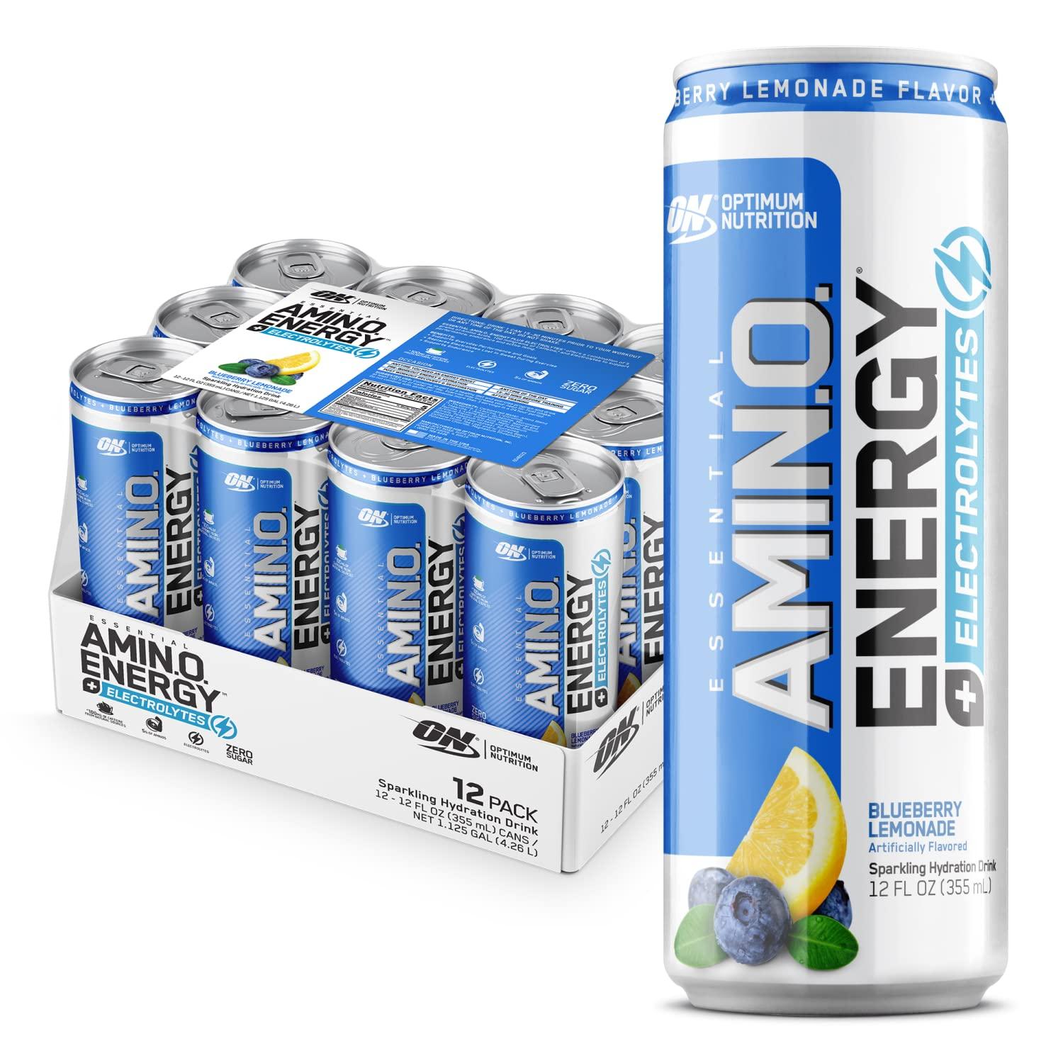 Optimum Nutrition Amino Energy + Electrolytes Sparkling Hydration Drink for $13.92