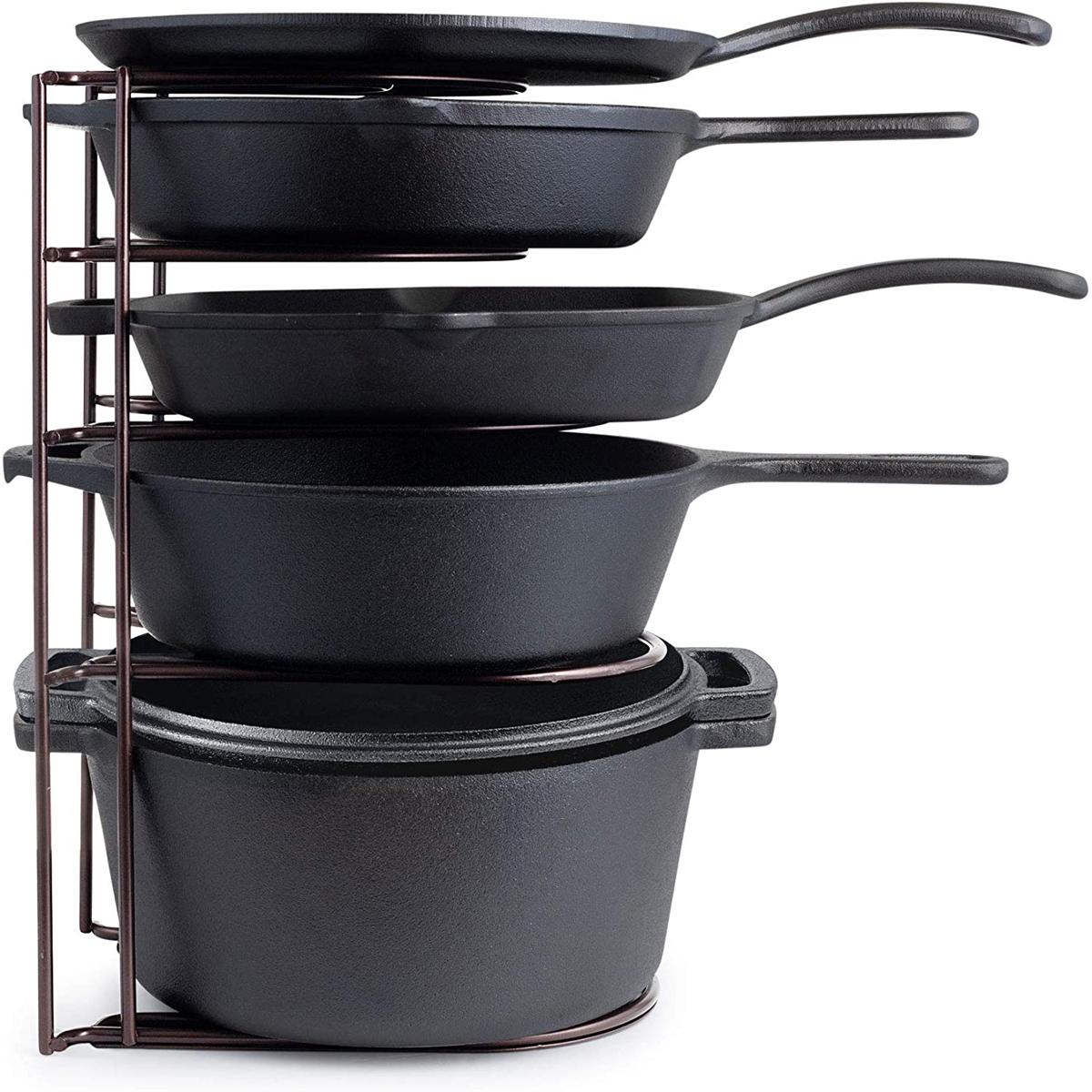 Heavy Duty Pan Organizer for $14.99