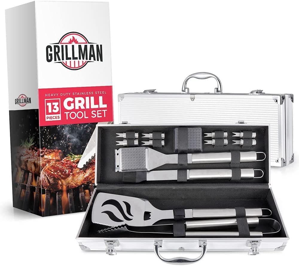 Grillman Barbecue Grill Tools and Accessories Set for $12.99