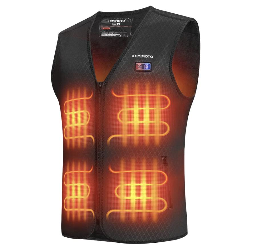 Kemimoto Winter Warming Heating Vest for $28 Shipped