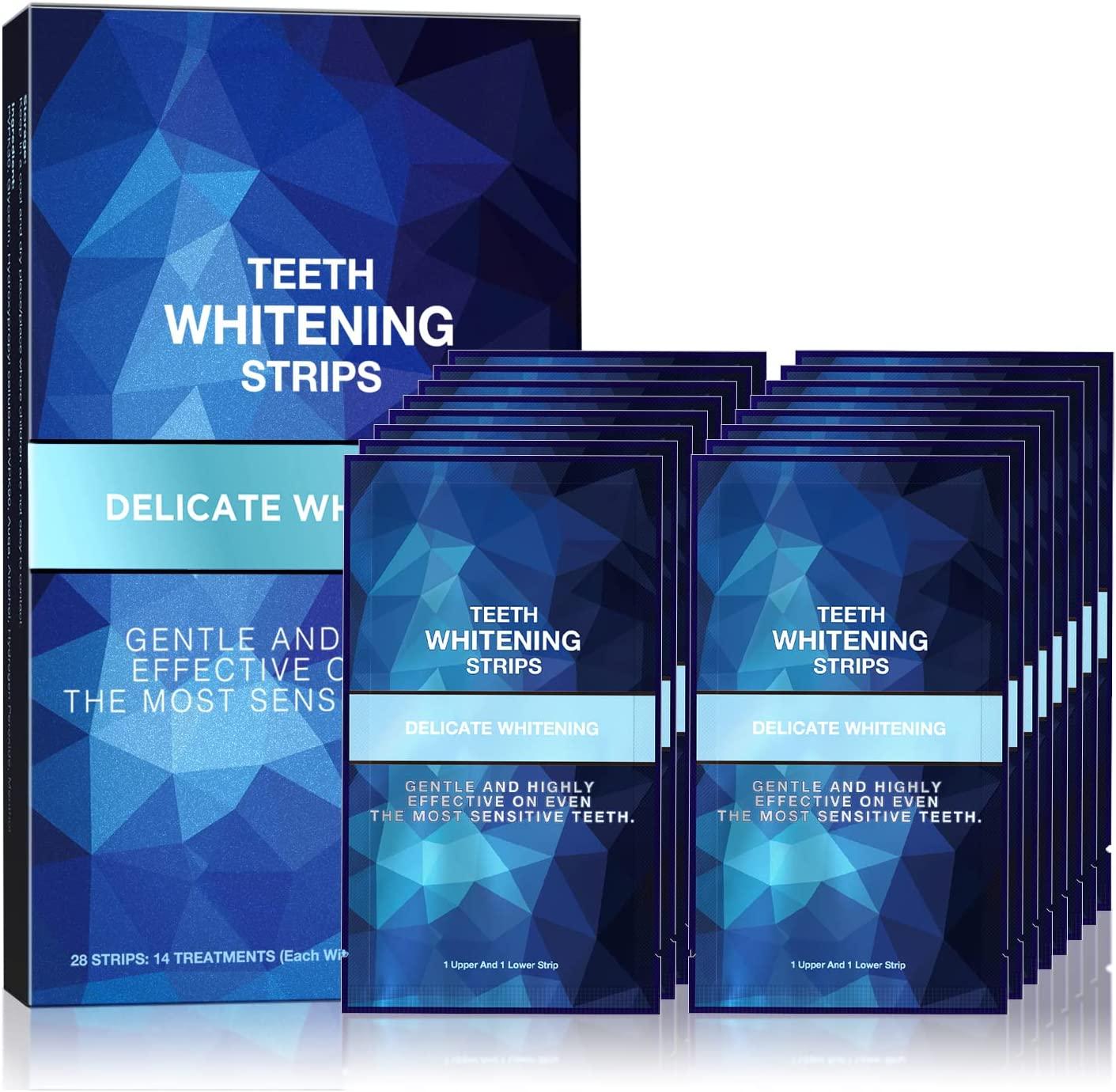 Gloridea Teeth Whitening Strips for Sensitive Teeth for $9.59 Shipped