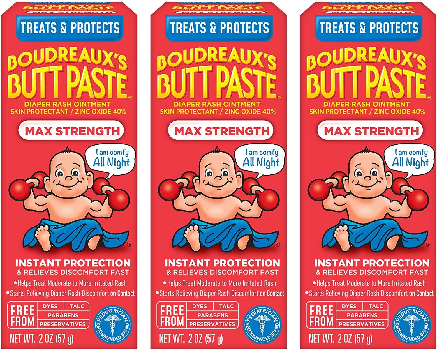 Boudreauxs Butt Paste Diaper Rash Ointment for $8.98 Shipped