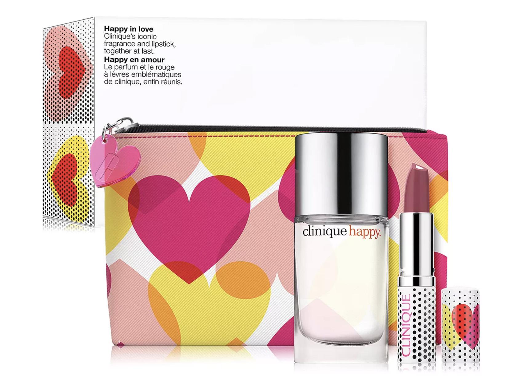 Clinique Happy In Love Fragrance and Lipstick Set for $29.50 Shipped