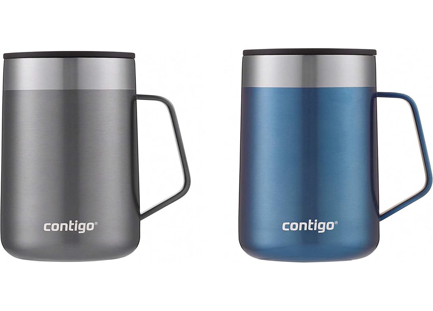 Contigo Stainless Steel Vacuum-Insulated Mug 2 Pack for $20.10