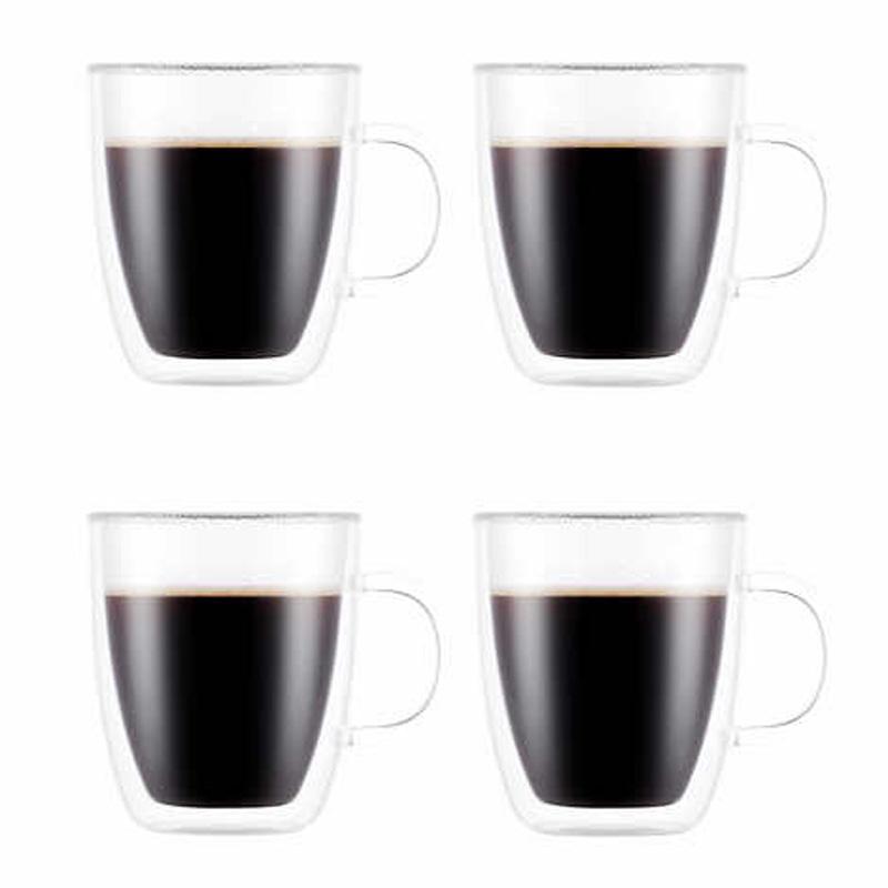 Bodum Bistro Double Wall Thermo Mugs 4 Pack for $19.97 Shipped