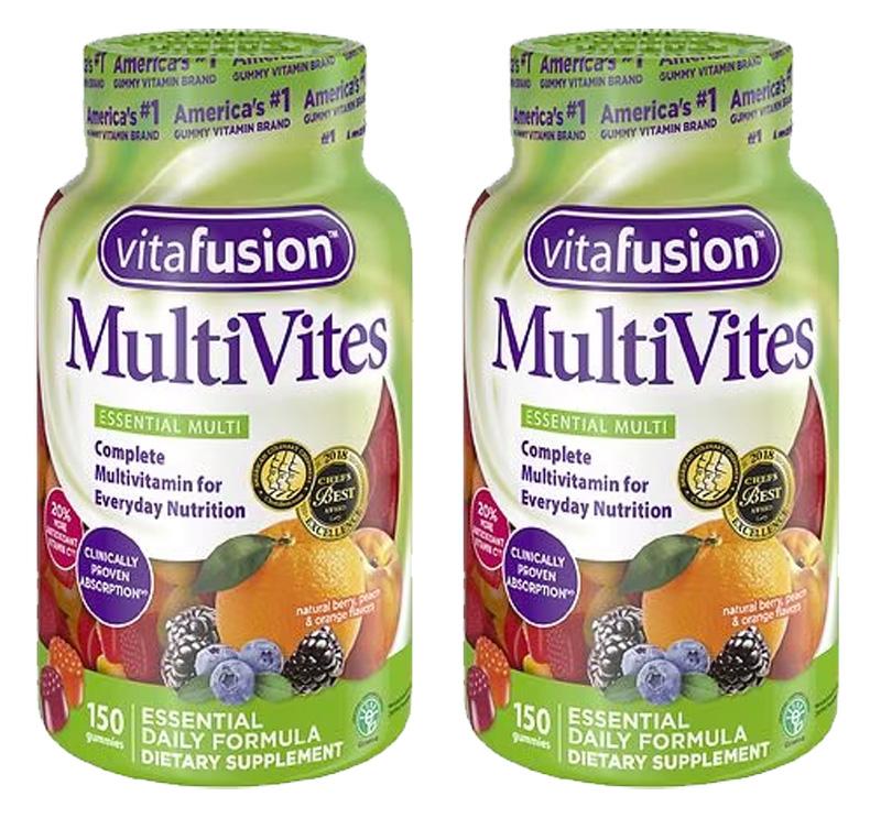 Vitafusion Gummy Vitamins 2 Bottles for $12.58