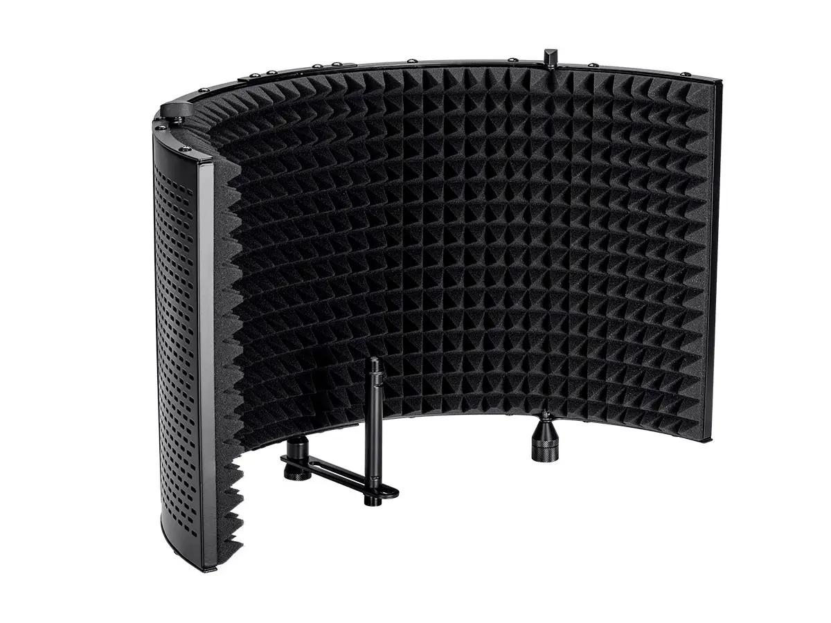 Stage Right by Monoprice Large 23.5in Microphone Isolation Shield for $24.99 Shipped