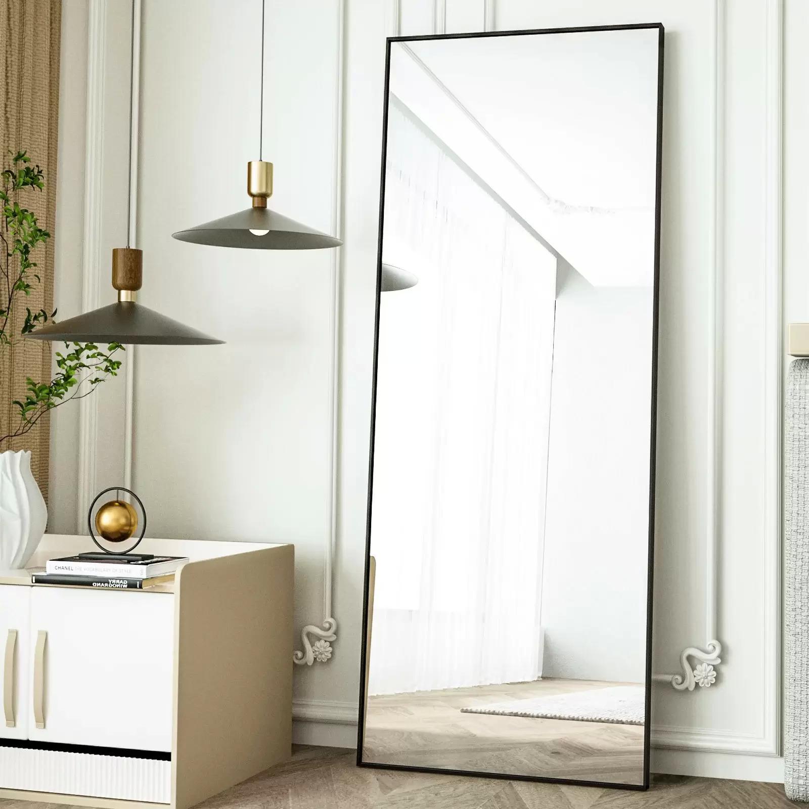 Full Length Mirror Rectangle Body Dressing Floor Mirrors for $65 Shipped