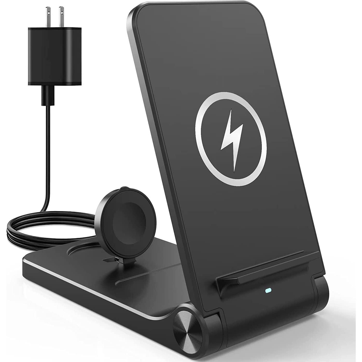 Givimini Foldable 3-in-1 Wireless Charging Station for $12.94 Shipped