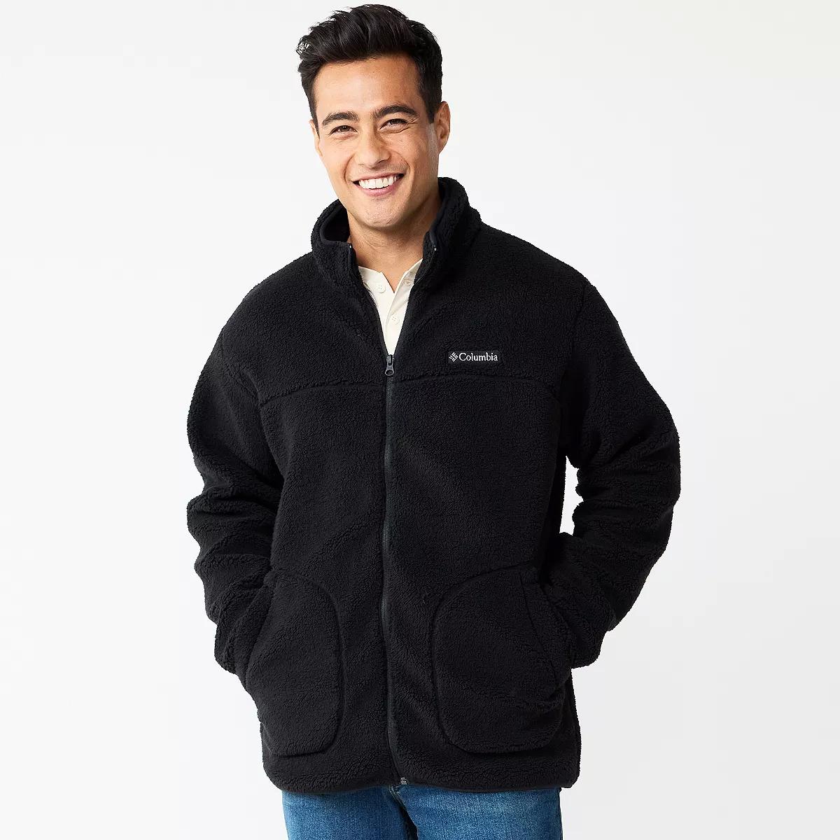 Columbia Mens Rugged Ridge II Sherpa Fleece Jacket for $31.50