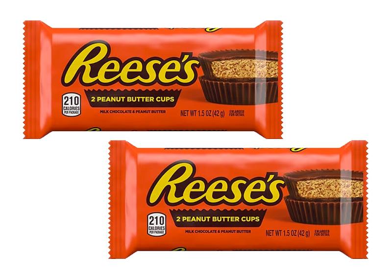 2 Reeses Peanut Butter Cup Candies for $0.75