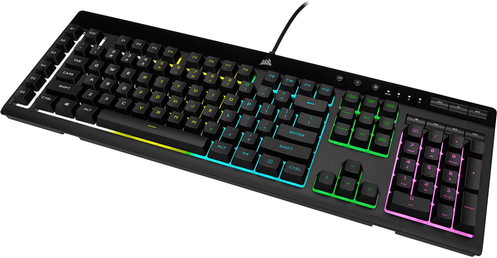 Corsair K55 Pro Lite RGB Backlit 100-Key USB Gaming Keyboard for $24.99 Shipped