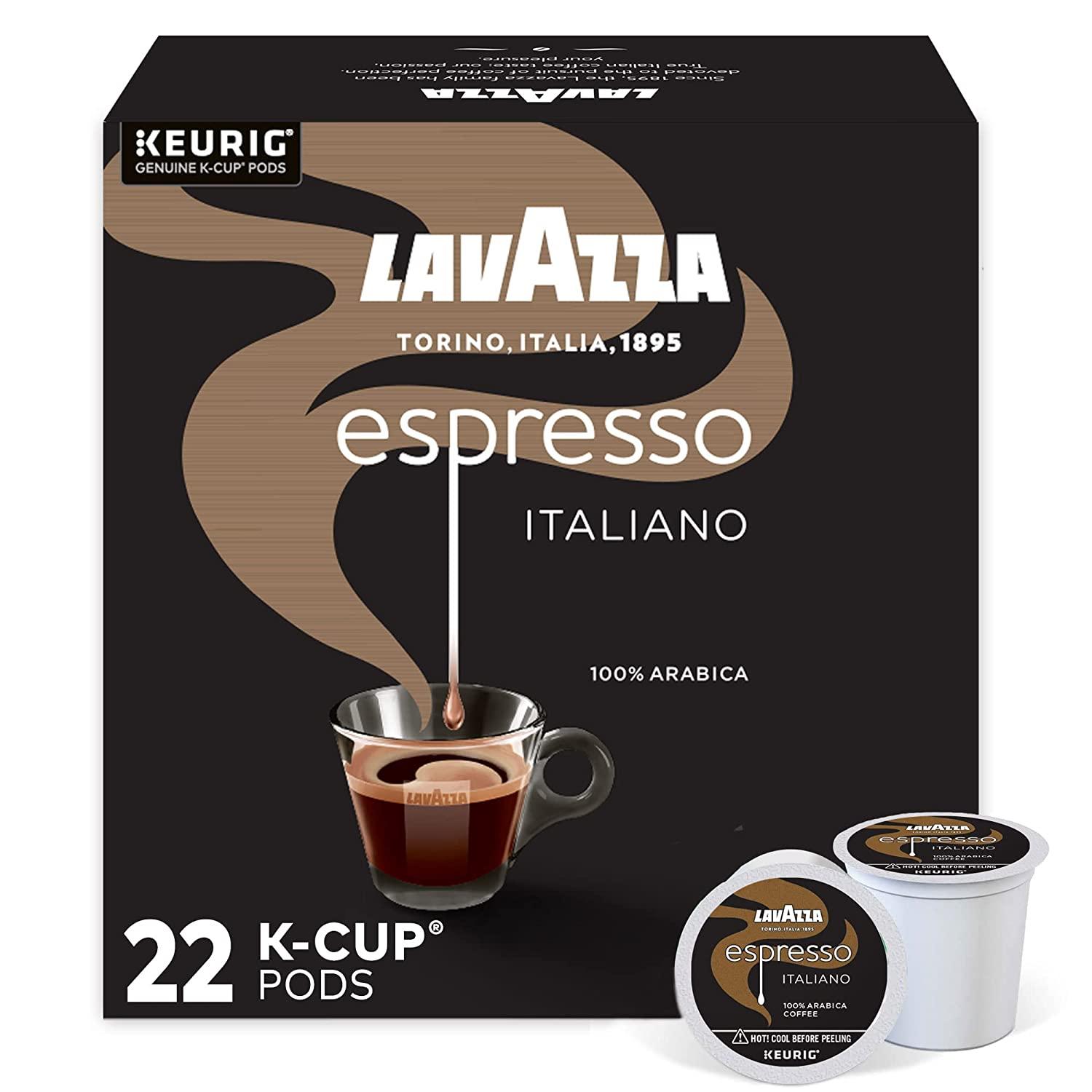 Lavazza Espresso Italiano Single-Serve Coffee K-Cup Pods for $8.87 Shipped