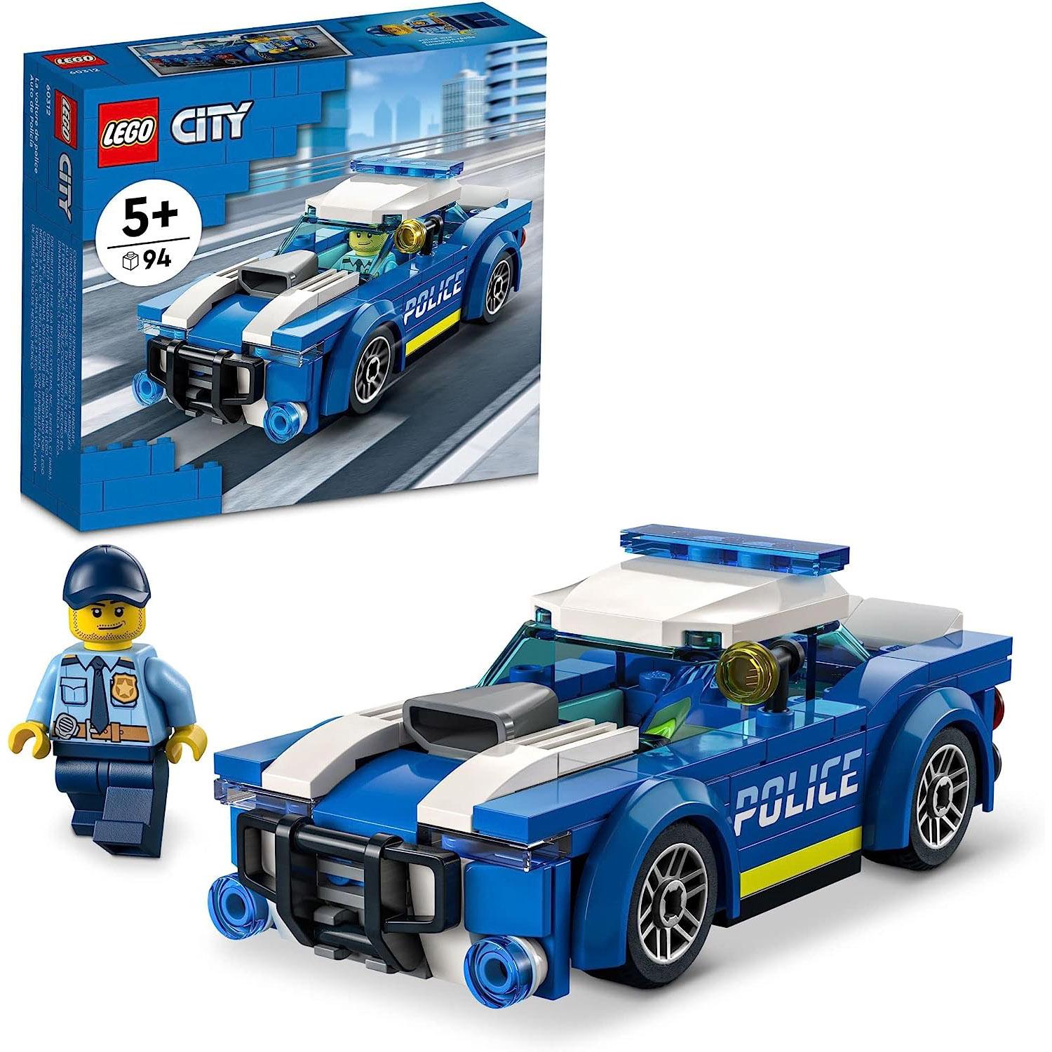 LEGO City Police Car Building Set 60312 for $6.39