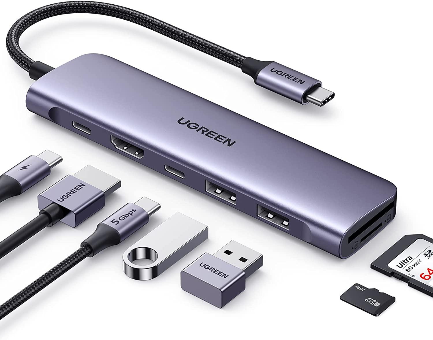 Ugreen 7-in-1 USB-C Hub for $18.73 Shipped