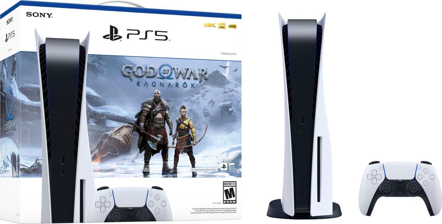 Sony PlayStation 5 God of War Ragnarok Console Bundle for $469 Shipped