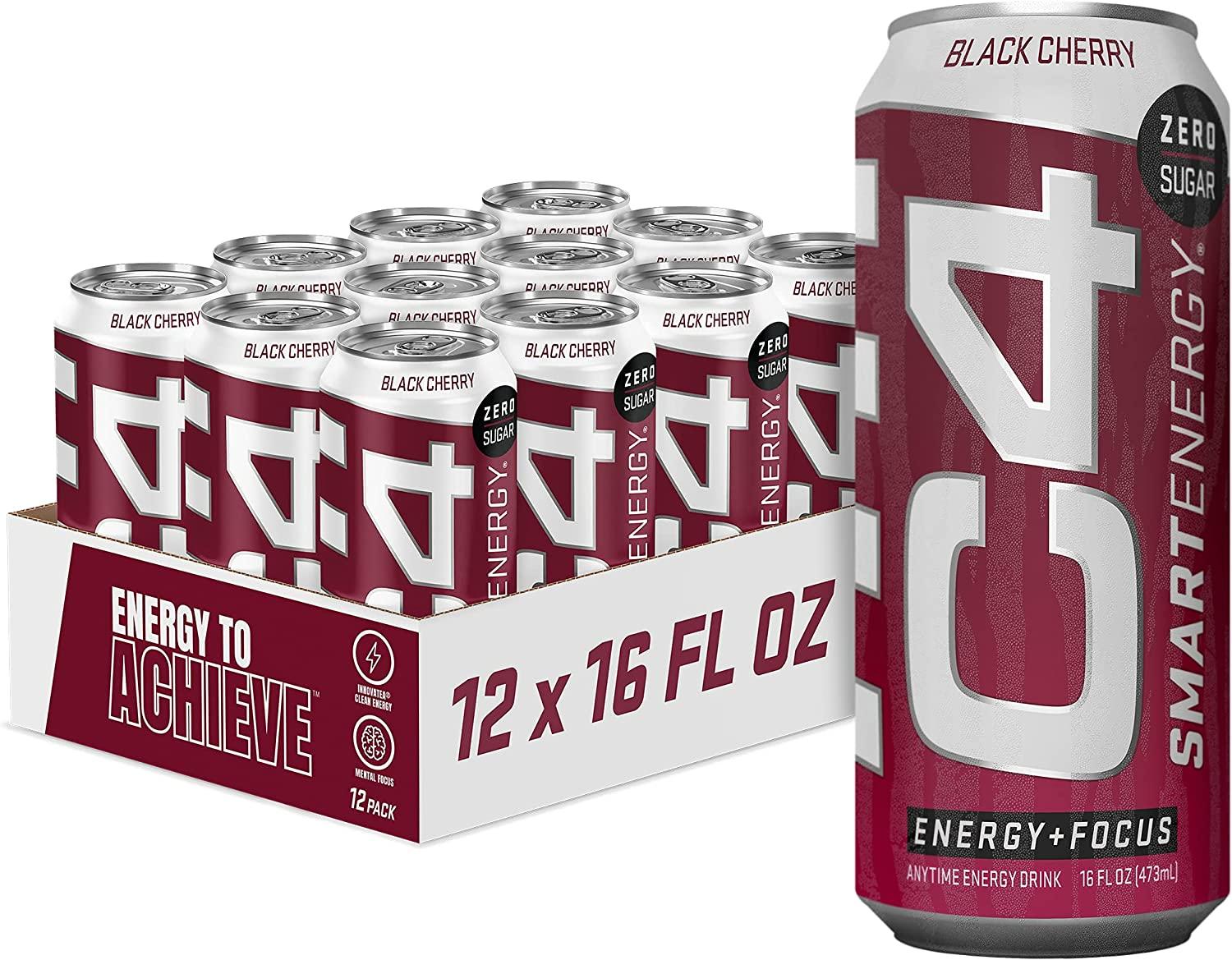 C4 Black Cherry Smart Energy Drink 12 Pack for $15.88 Shipped