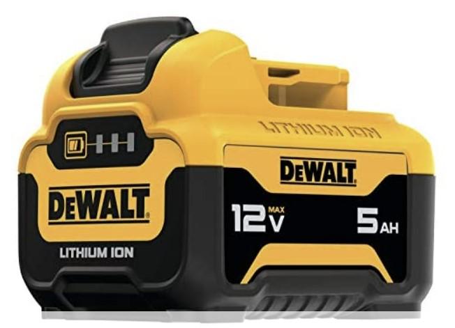 DeWALT 12V Max 5.0Ah Battery DCB126 for $49.99 Shipped