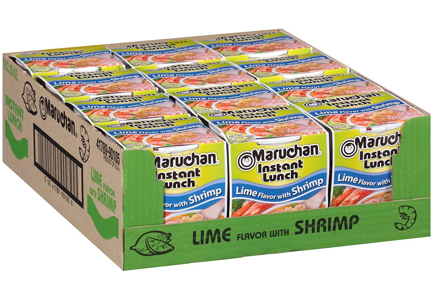 Maruchan Instant Lunch Lime Flavor Ramen Noodles for $4.44 Shipped