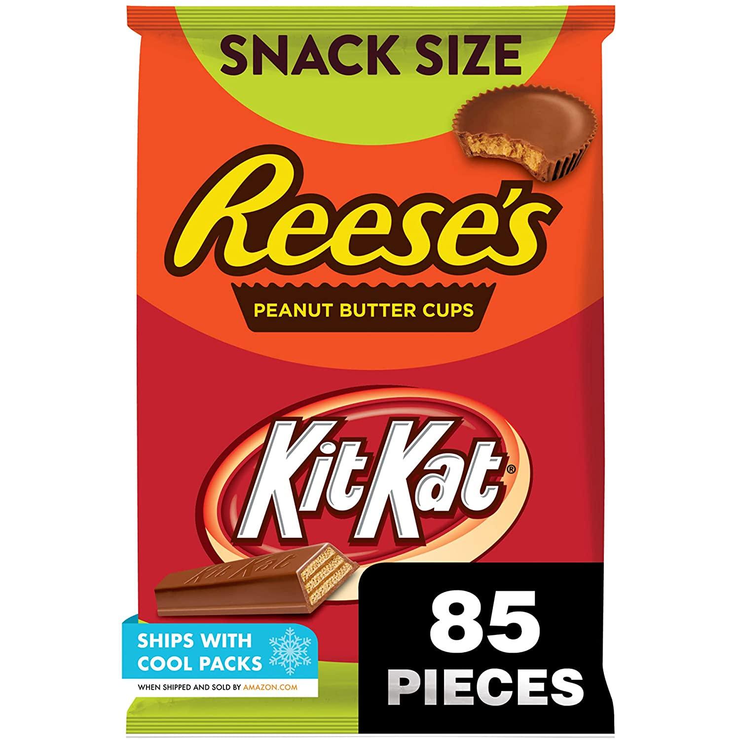 Reeses and Kit Kat Milk Chocolate Variety Bag for $10.53 Shipped