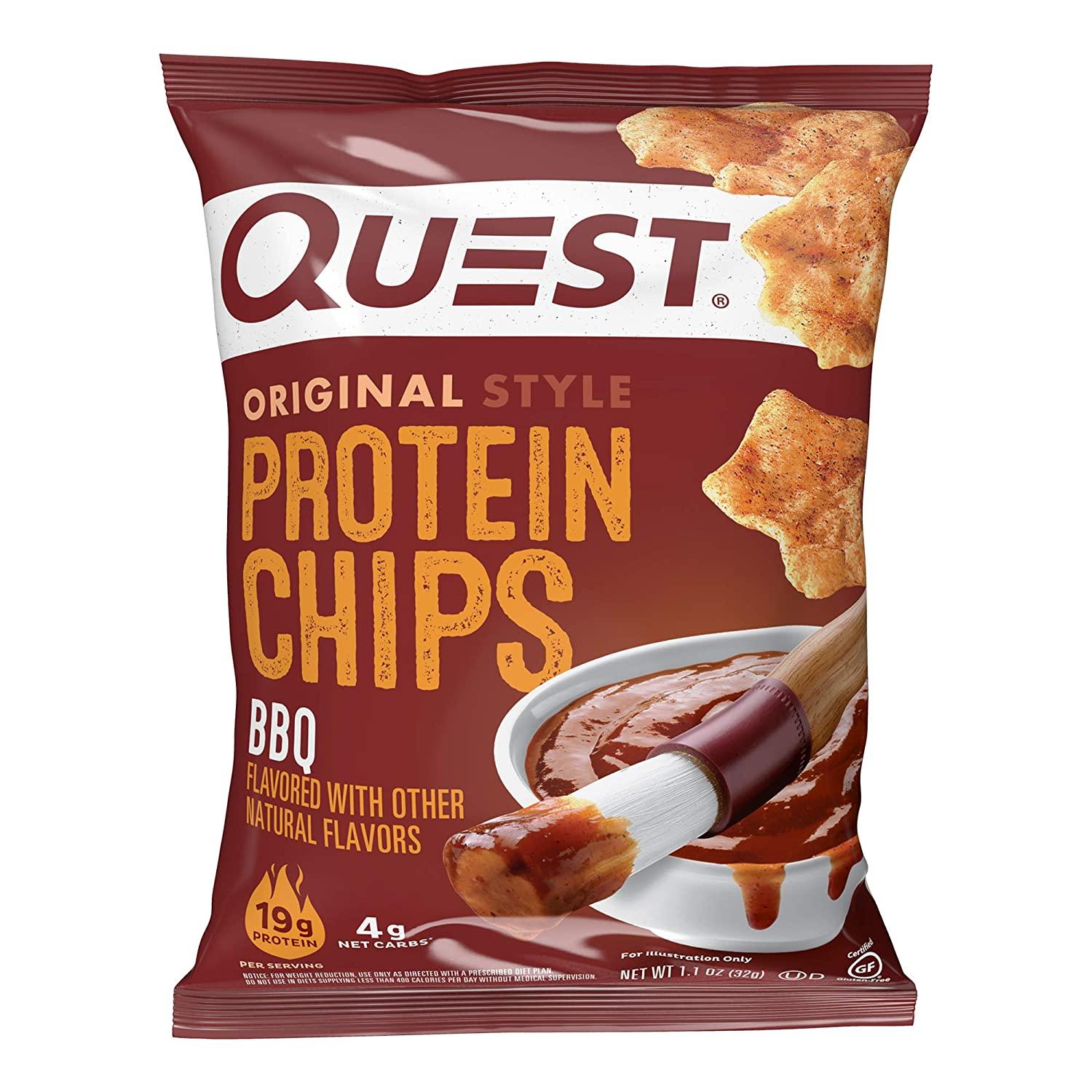 Quest Nutrition BBQ Protein Chips 24 Pack for $36.26 Shipped