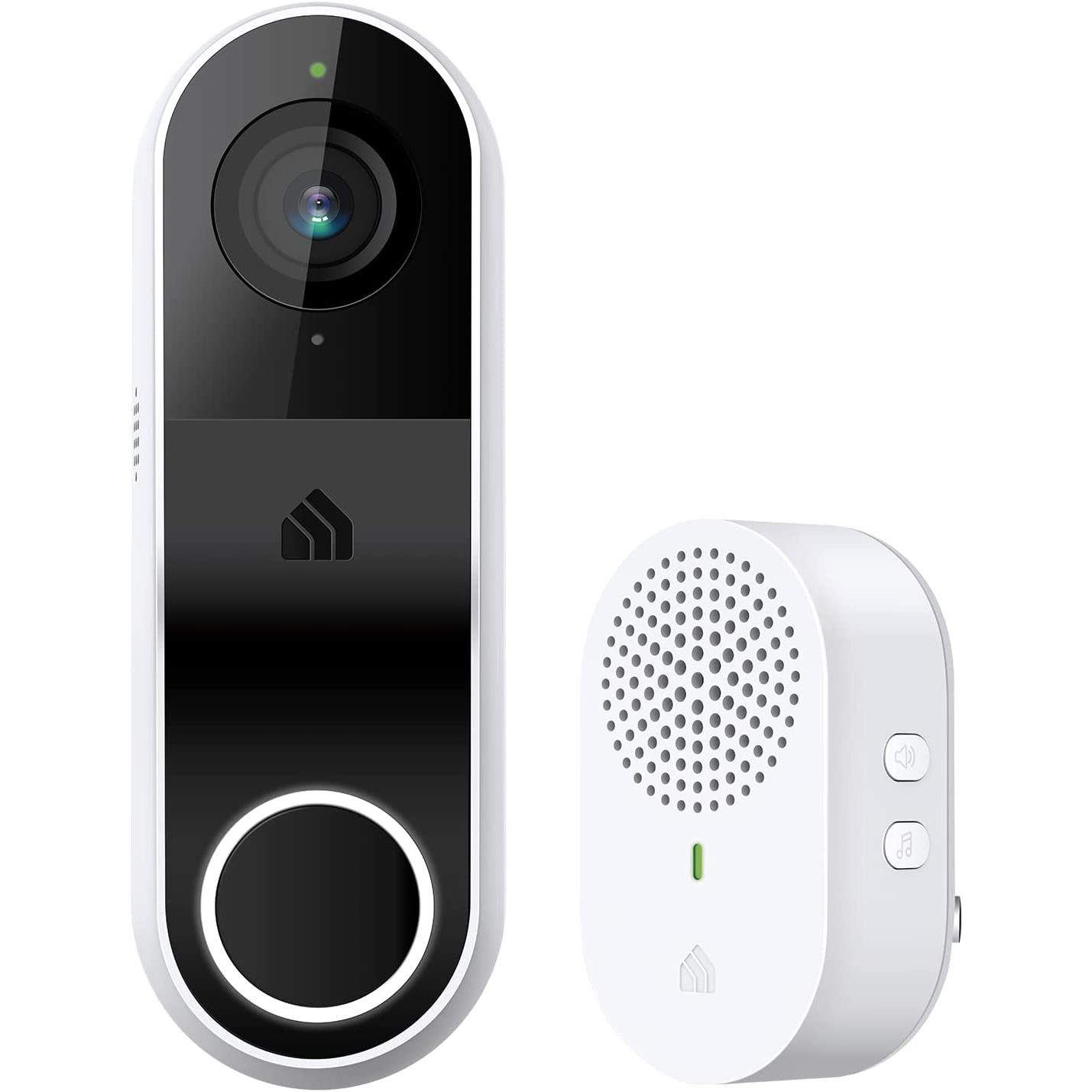 Kasa Smart 2K Video Doorbell Camera with Chime for $33.74 Shipped