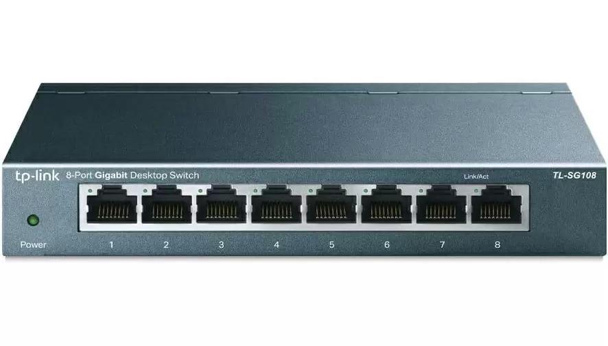 TP-Link 8-Port Gigabit Ethernet Desktop Switch for $18.99