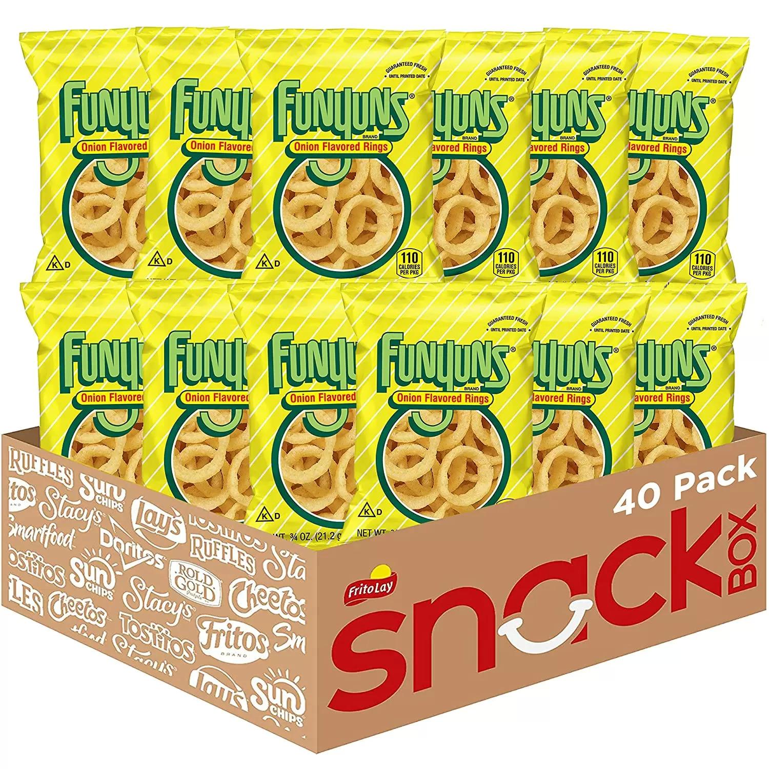 Funyuns Onion Flavored Ring Chips for $14.42 Shipped