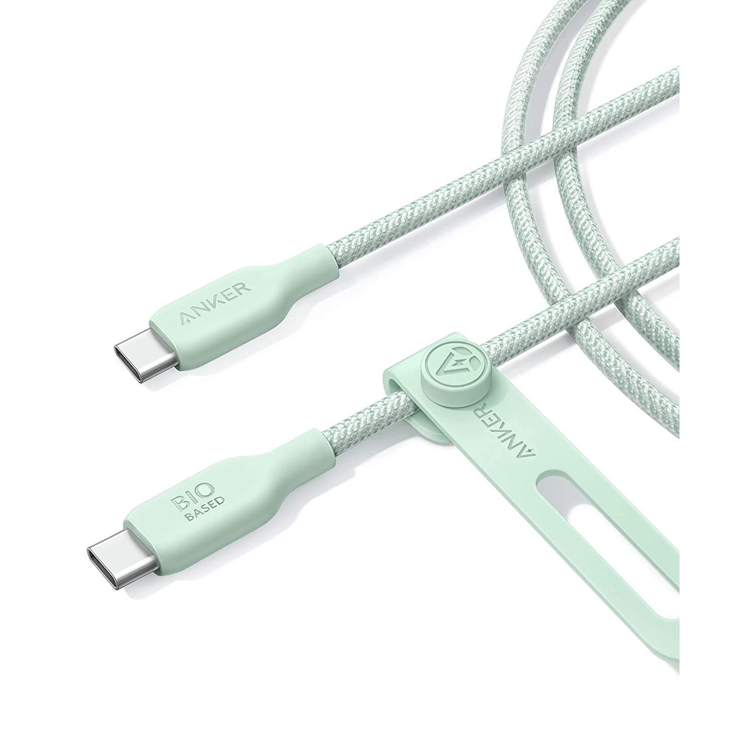 Anker 140W 6ft USB-C Bio-Based Cable for $9.59