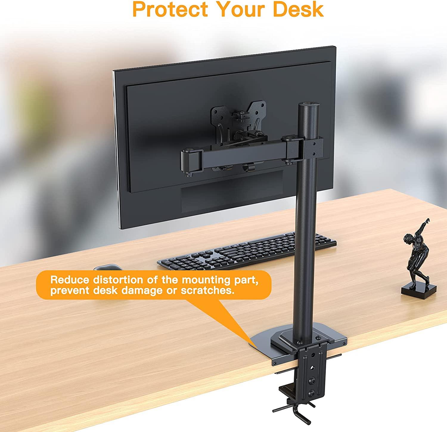 ErGear Reinforcement Plates for Desk Clamp Monitor Mount for $9.99