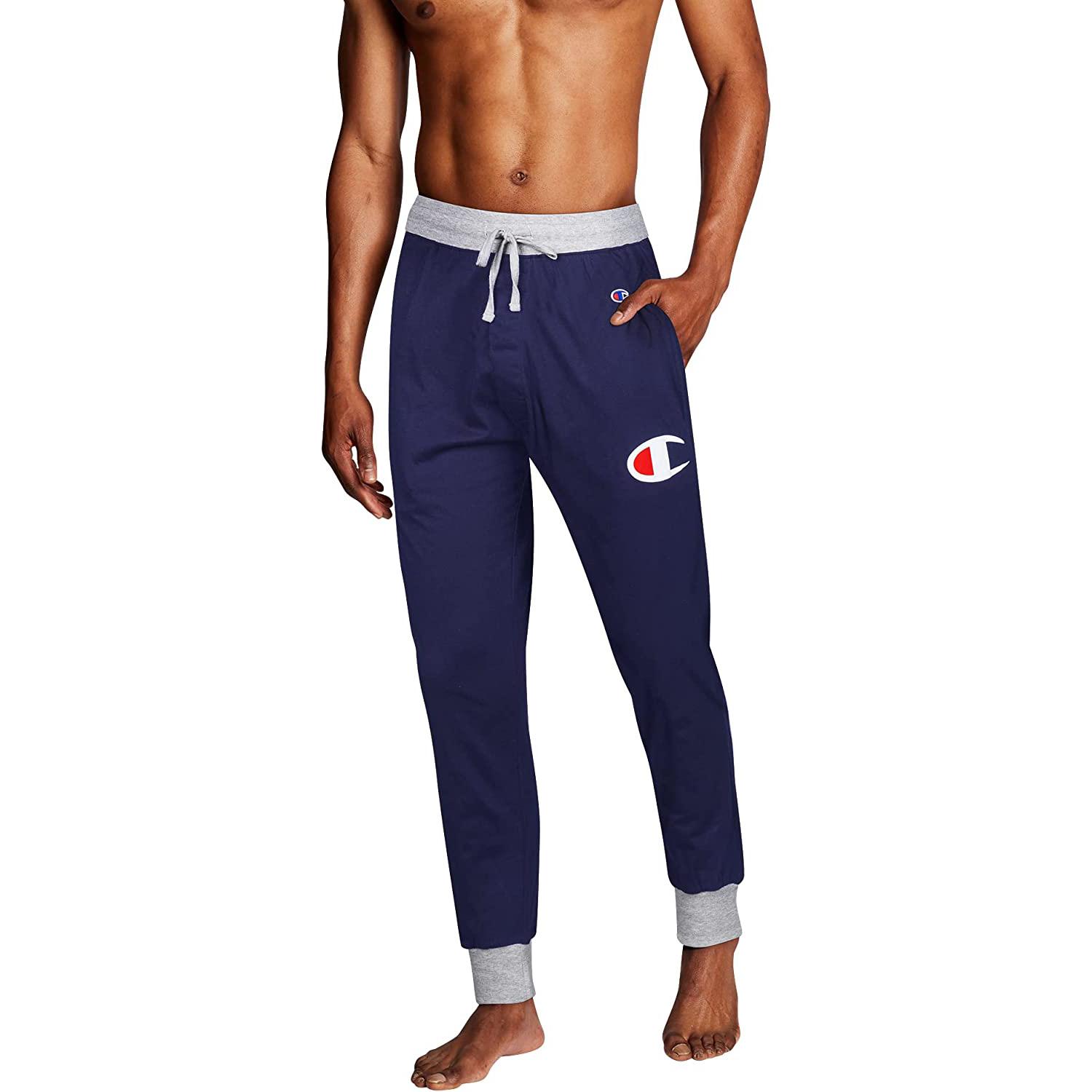 Champion Mens Sleep Rib Cuff Jogger Pant for $11.99