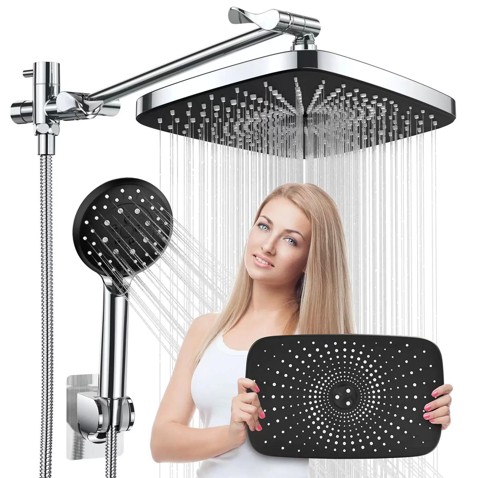 Veken 5-Setting High Pressure Rain Shower Head for $47.99 Shipped