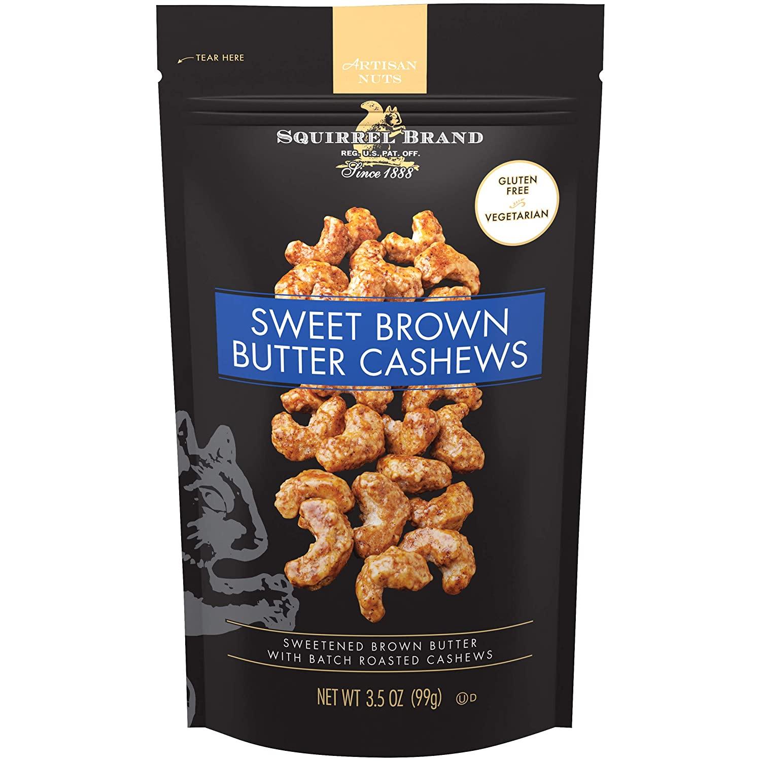 Squirrel Brand Cashews Sweet Brown Butter for $2.74 Shipped