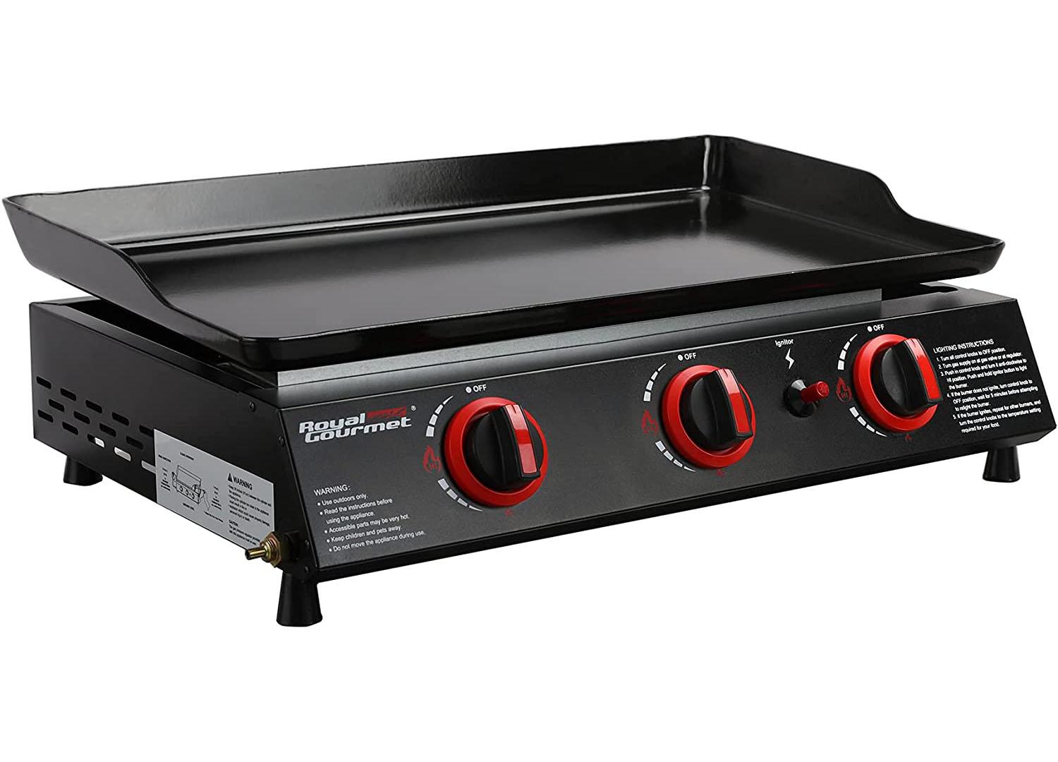 Royal Gourmet PD1303A 3 Burner Portable Tabletop Gas Grill for $68.77 Shipped