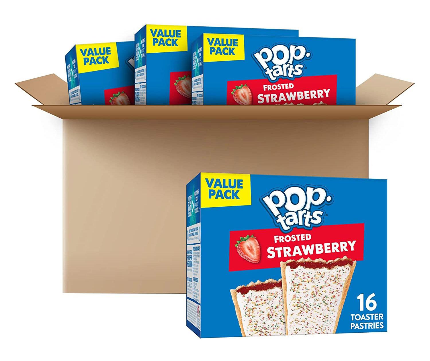 Pop-Tarts Breakfast Foods Toaster Pastries 128 Pack for $19.92 Shipped