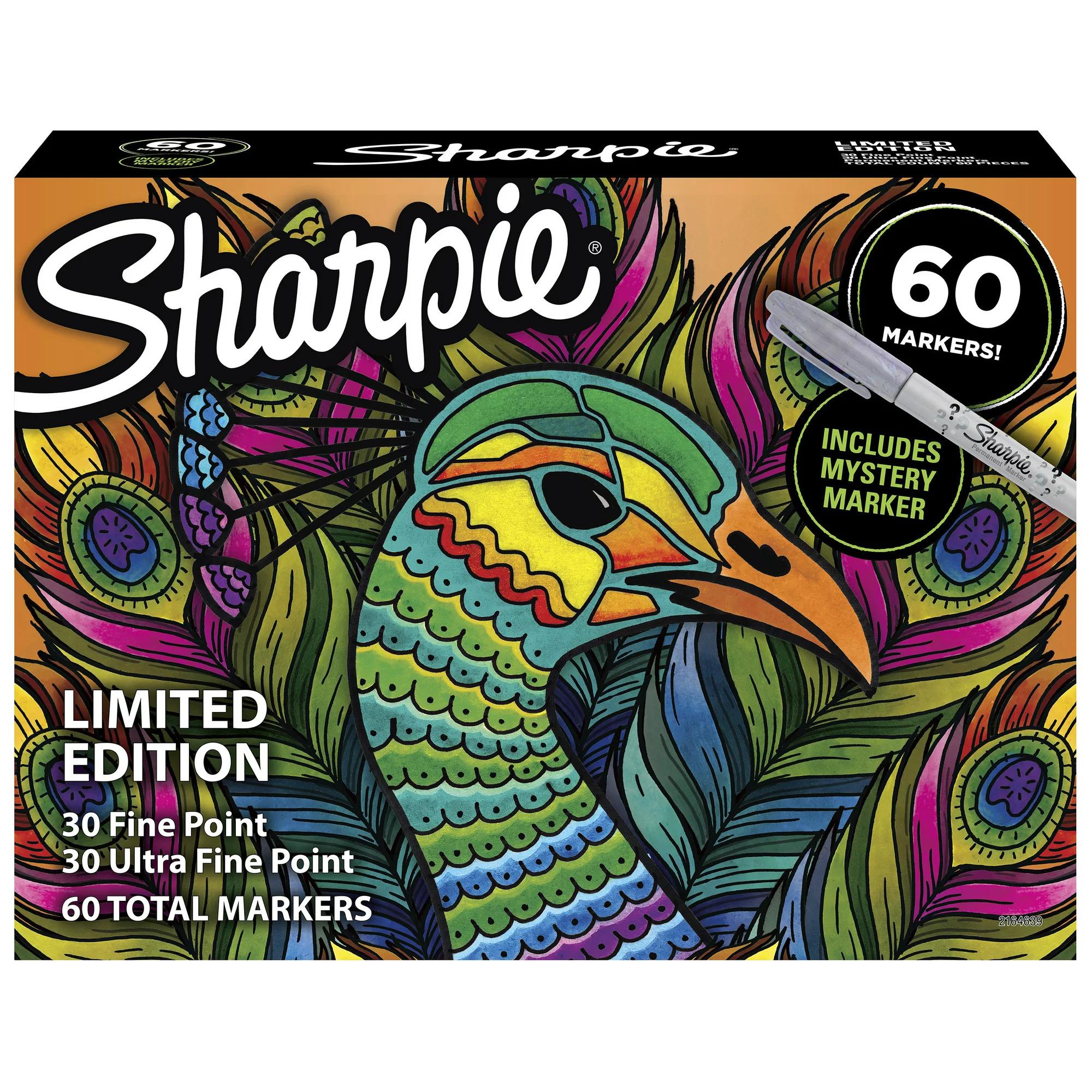 Sharpie Permanent Markers 60 Pack for $15