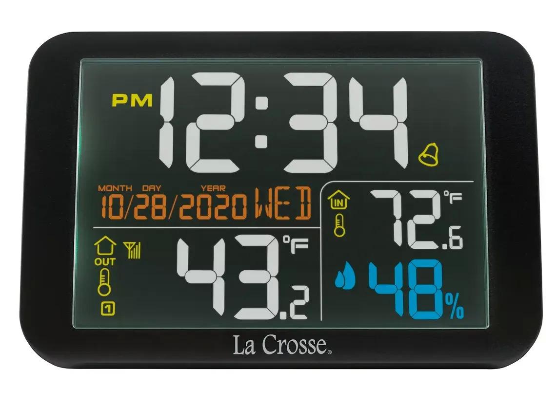 La Crosse Technology Wireless Color Weather Station for $18.36