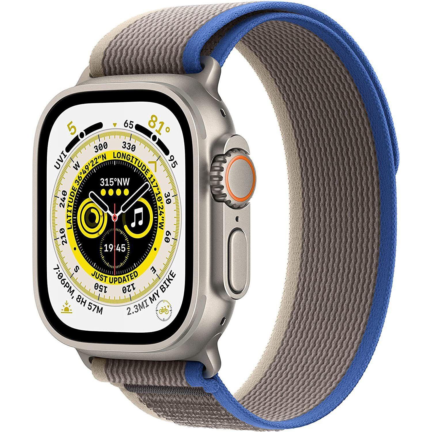 Apple Watch Ultra GPS + Cellular 49mm Titanium Smart Watch for $629.99 Shipped