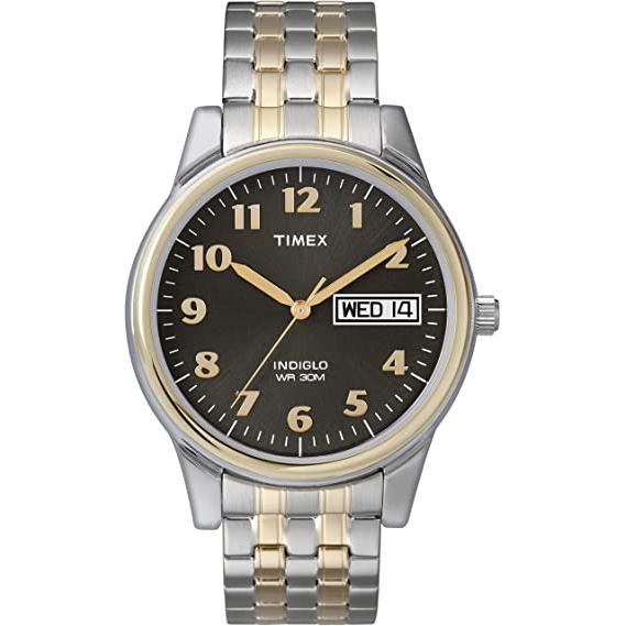 Timex Mens Charles Street Two-Tone Expansion Band Watch for $32.99 Shipped