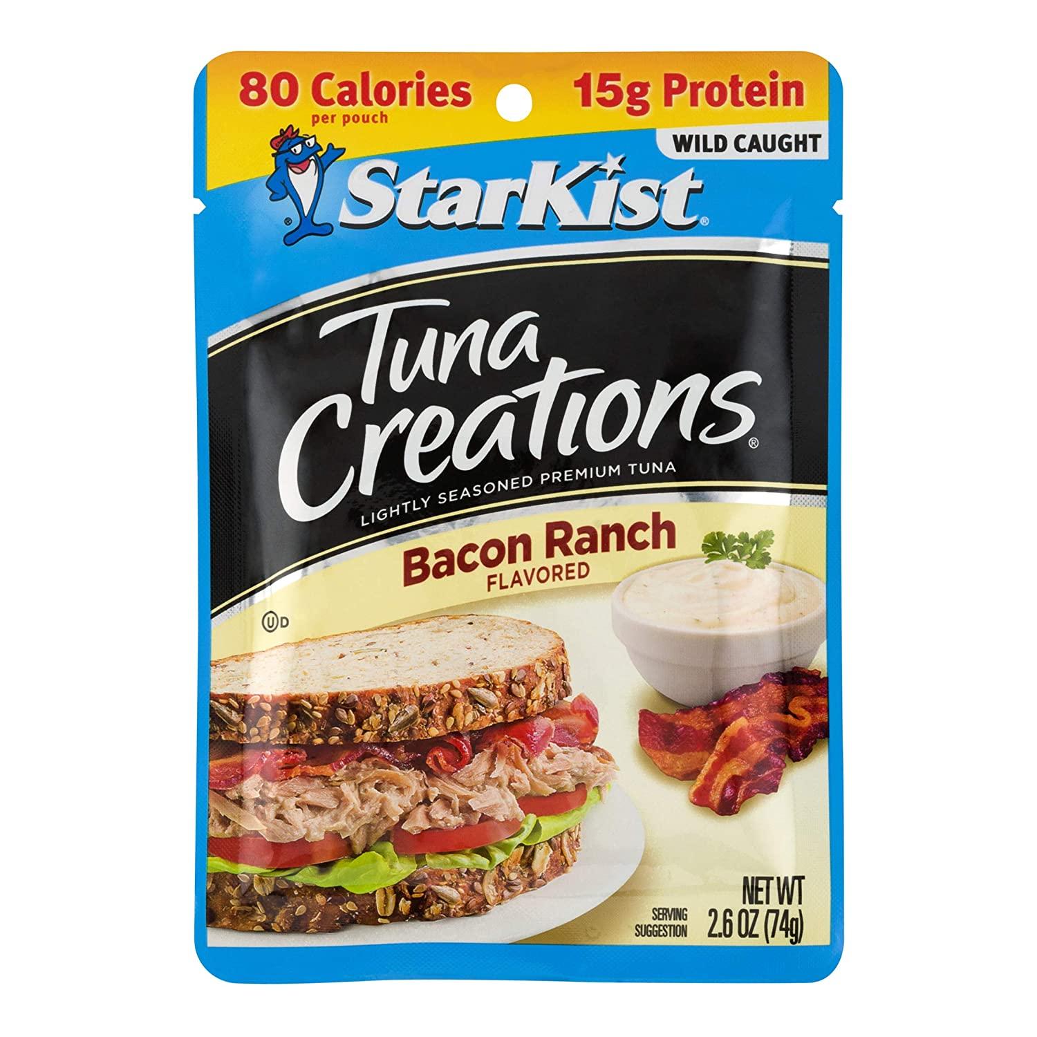 StarKist Tuna Creations Pouches Bacon Ranch 24 Pack for $15.74 Shipped