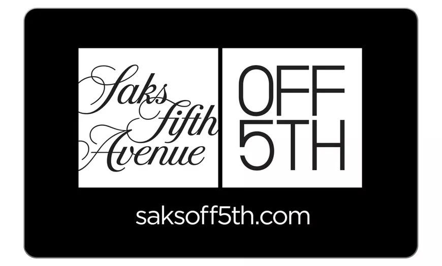 Saks Fifth Avenue OFF 5TH Gift Card for 40% Off