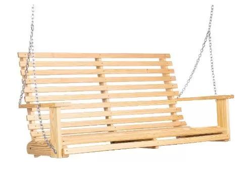 Palmetto Craft Capers Solid Pine Chain Swing for $60 Shipped