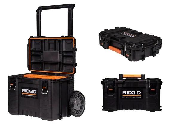 Ridgid Pro Gear 2.0 3-Piece Tool Box for $139 Shipped