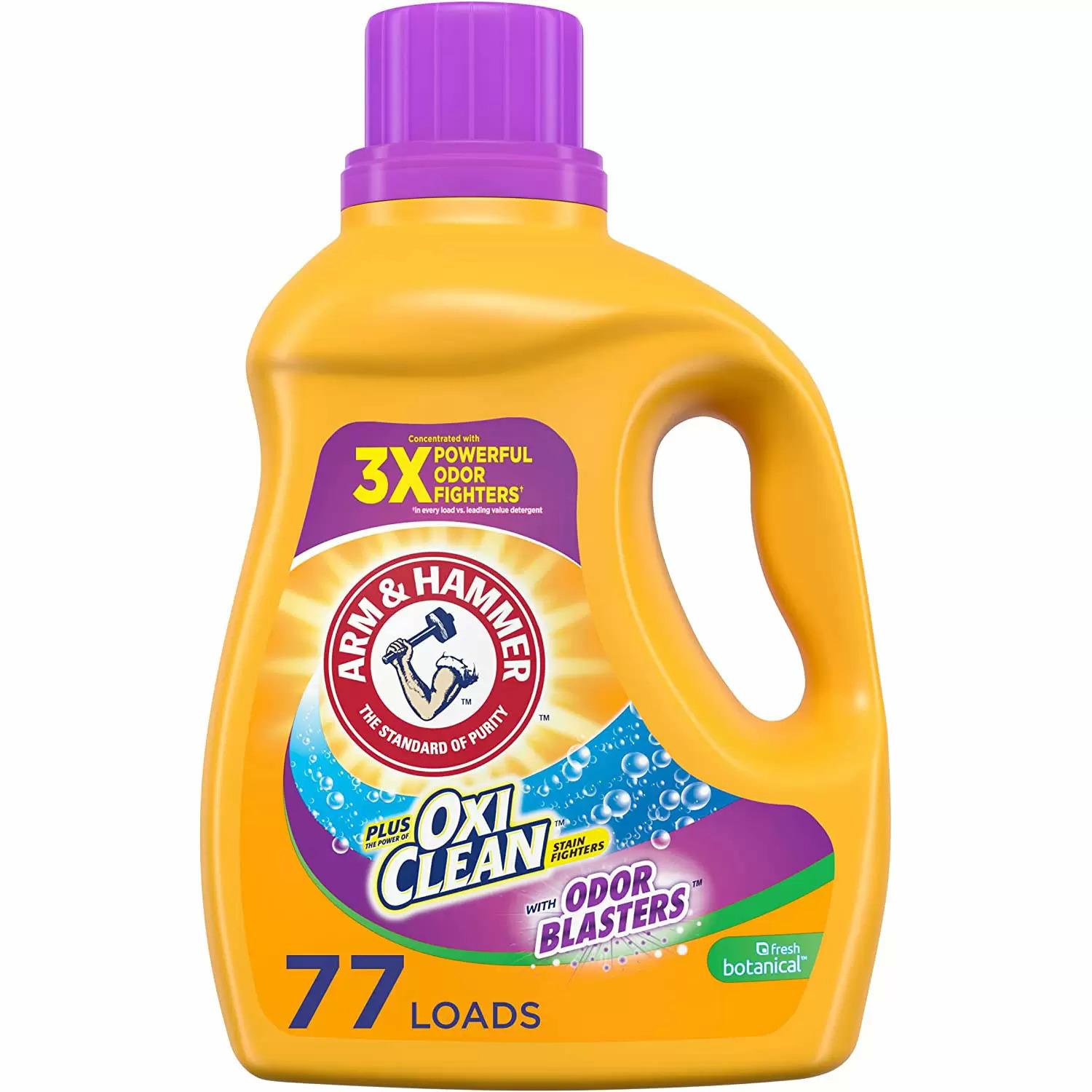 Arm and Hammer Botanical Liquid Laundry Detergent Plus OxiClean for $6.64 Shipped