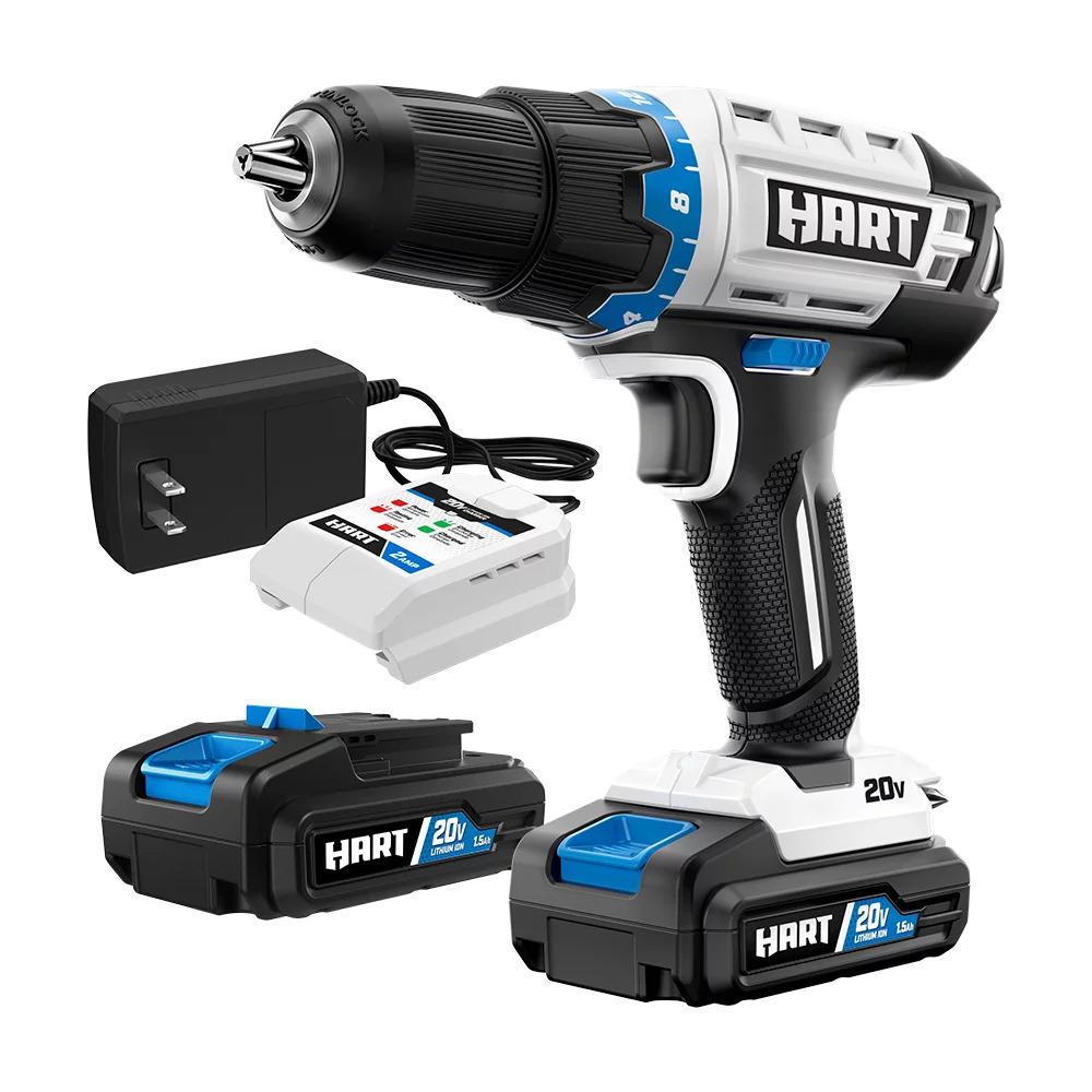 Hart 20V Cordless Drill Driver Kit for $39 Shipped