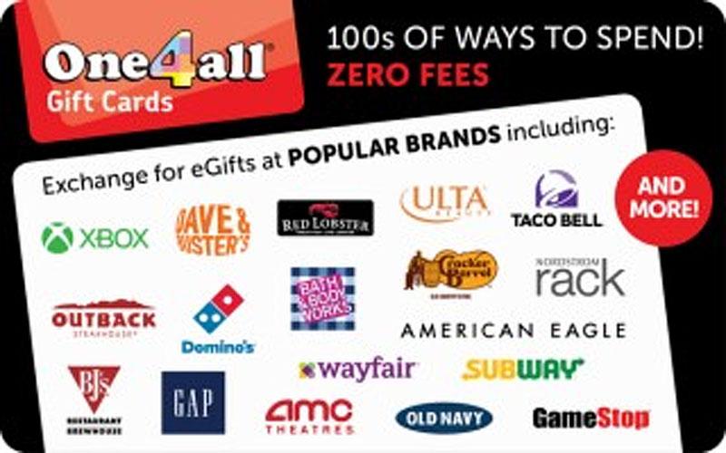 $100 One4All eGift Card with $10 Kroger Gift Card for $100