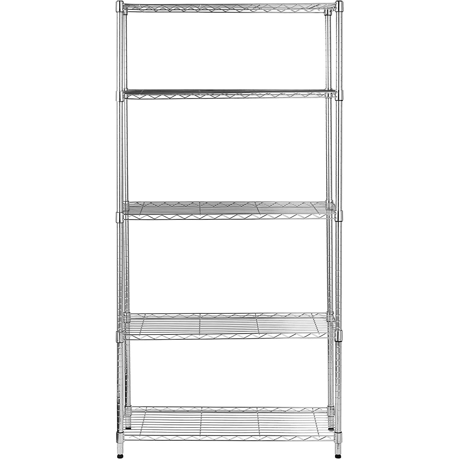 Amazon Basics Adjustable Heavy Duty Storage Shelving Unit for $54.53 Shipped