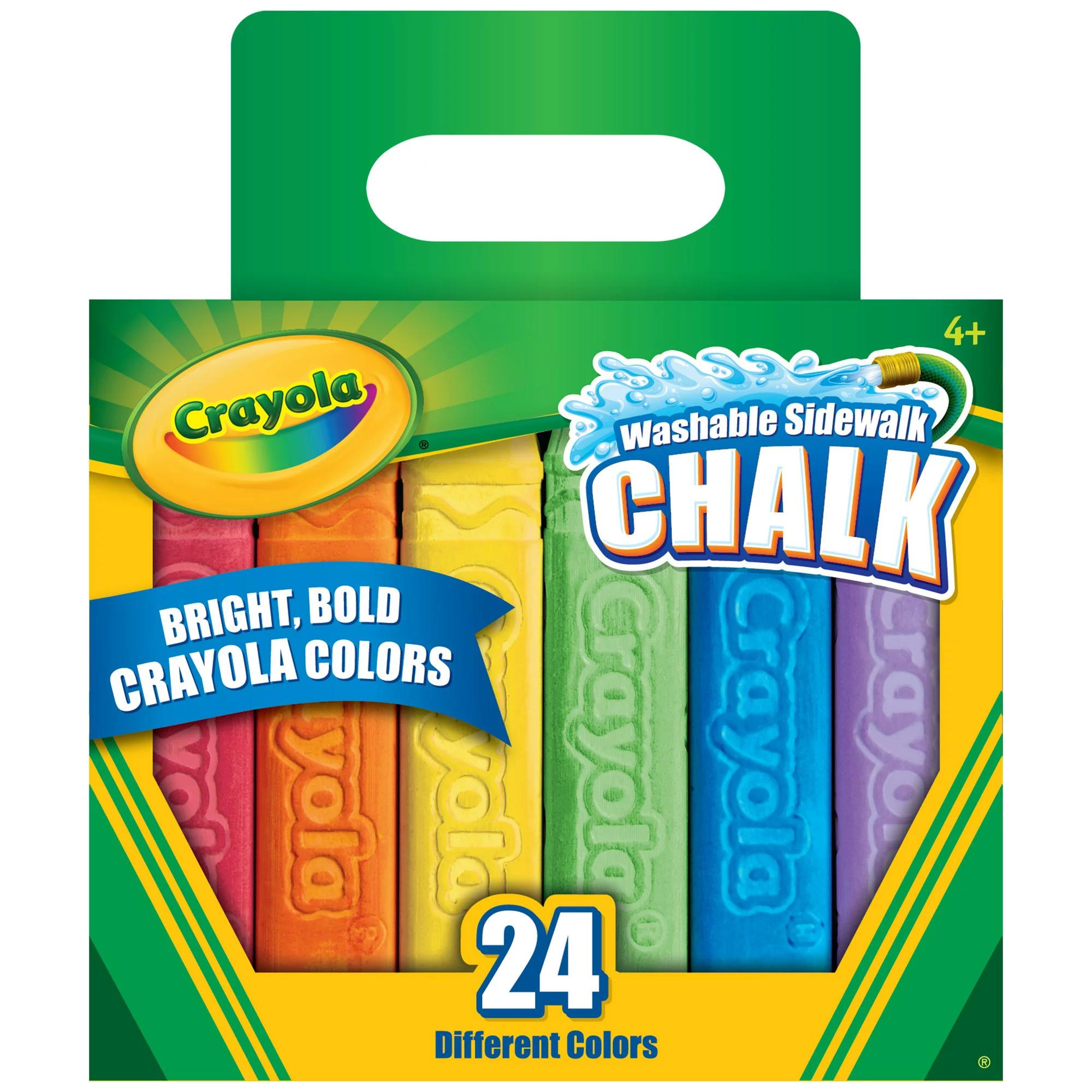 Crayola Washable Sidewalk Chalk for $1.98